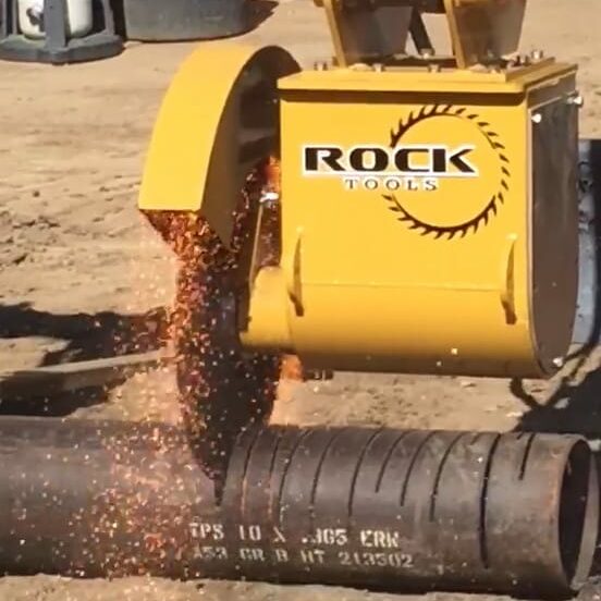 Rock Tools Metal Saw cutting pipe