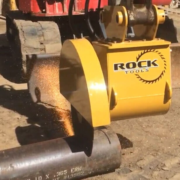 Rock Tools TCT Metal Saw cutting pipe
